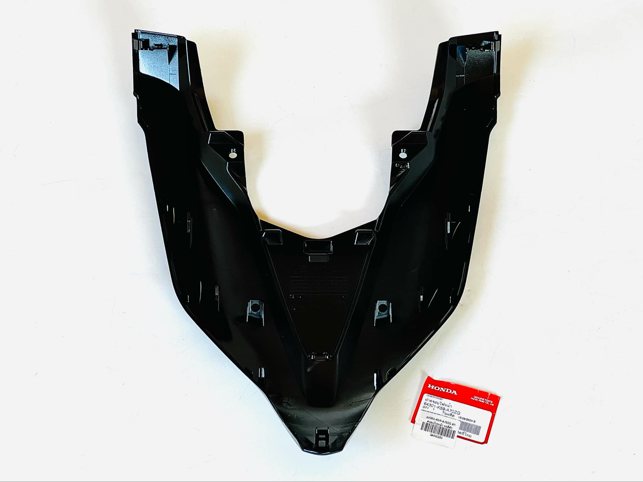 ชุดสี click 125i มอเตอร์ไซด์ click 125i สีแดงดำ รุ่นสตาร์ทมือ แท้ศูนย์ รอ