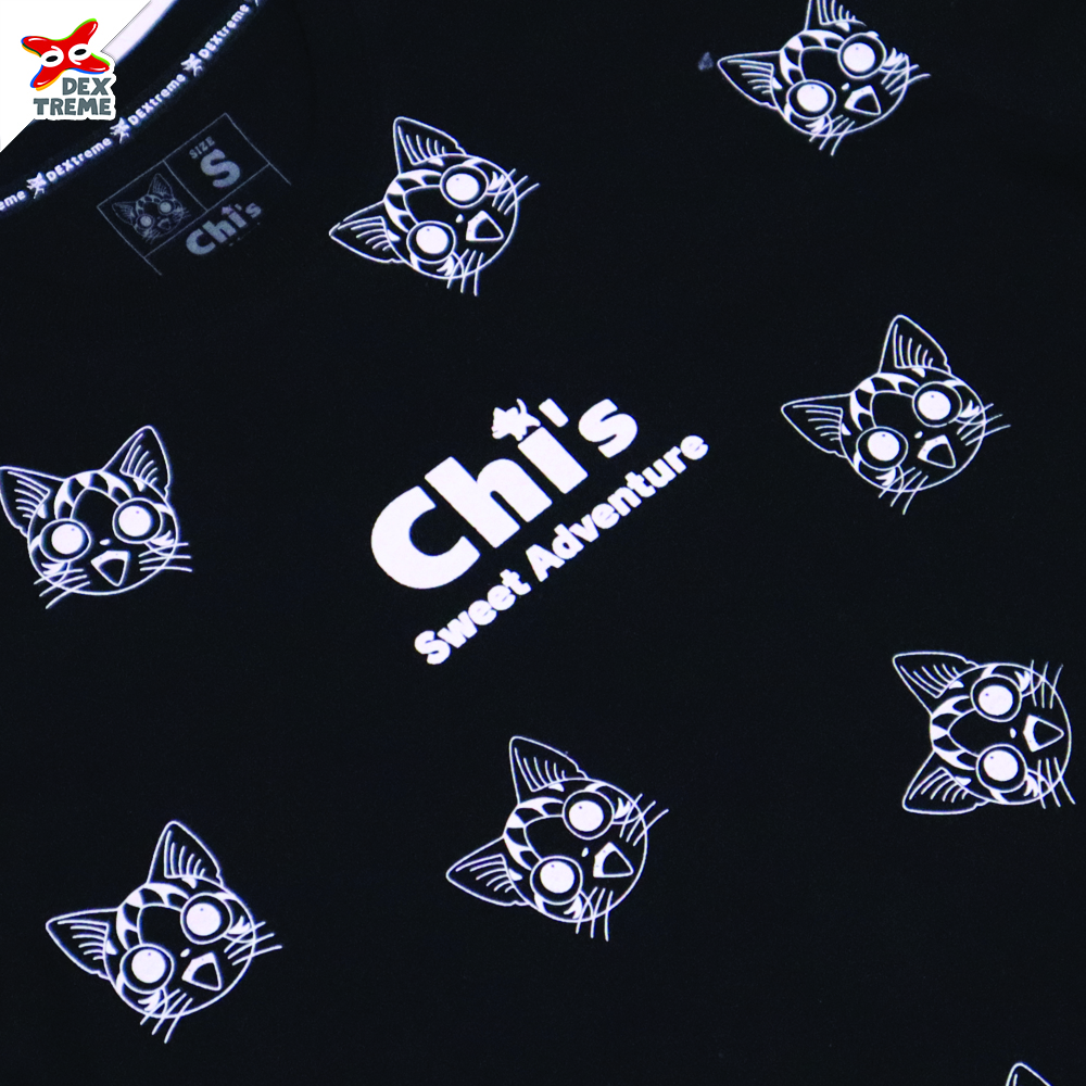 เสื้อยืดลายแมวจี้ Chi's Sweet Home 008