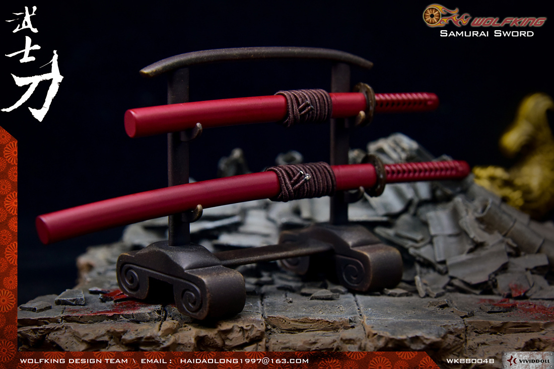 WOLFKING WK88004A / WK88004B 1/6 SAMURAI SWORD
