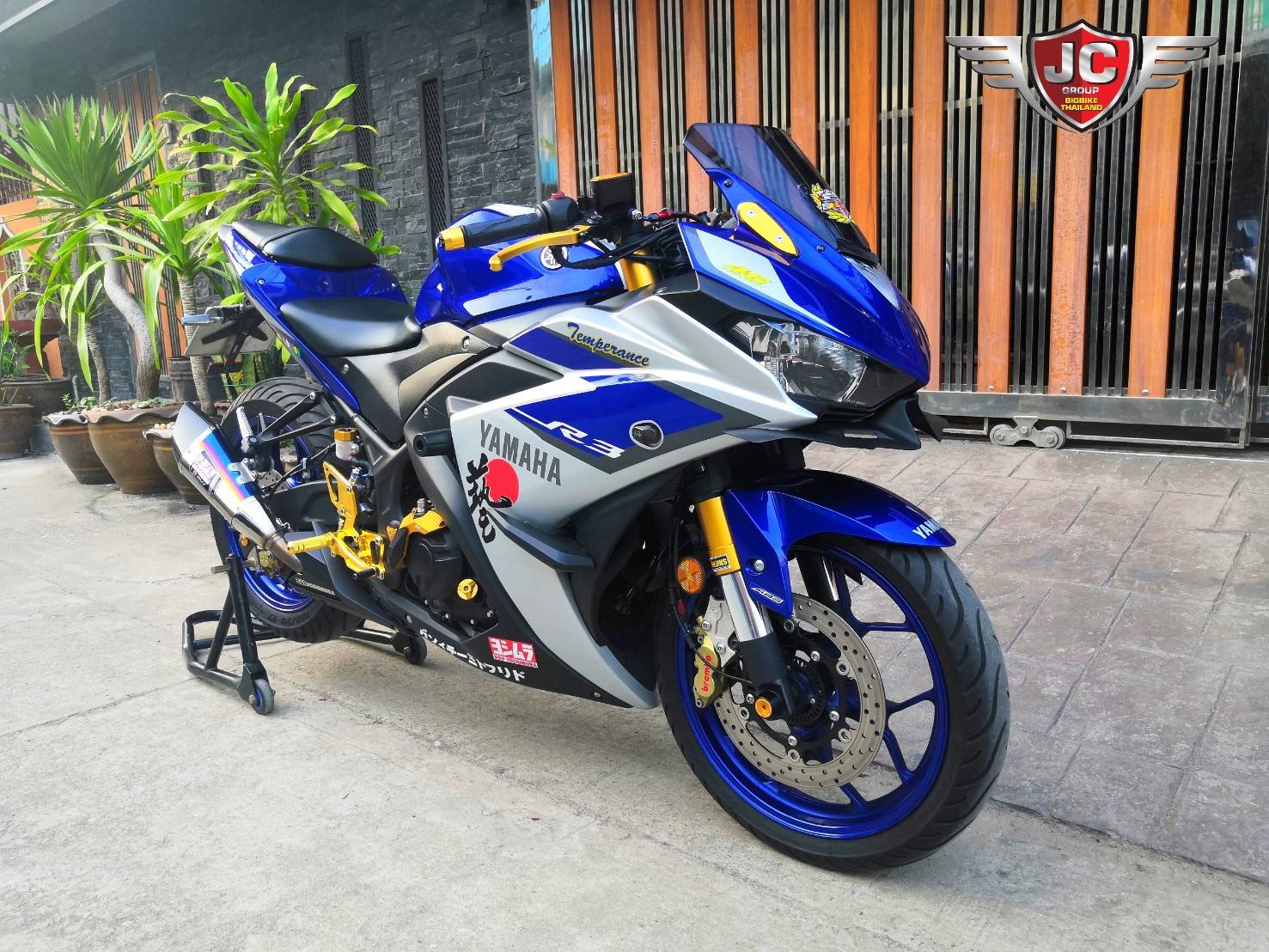 #YZF #R3 ปี2015 ของแต่งเกิน8หมื่น (แค่ท่อกับโช้คปาไป4หมื่นแล้ว) รถบ้านมือเดียว ไมล์6,xxxโลแท้