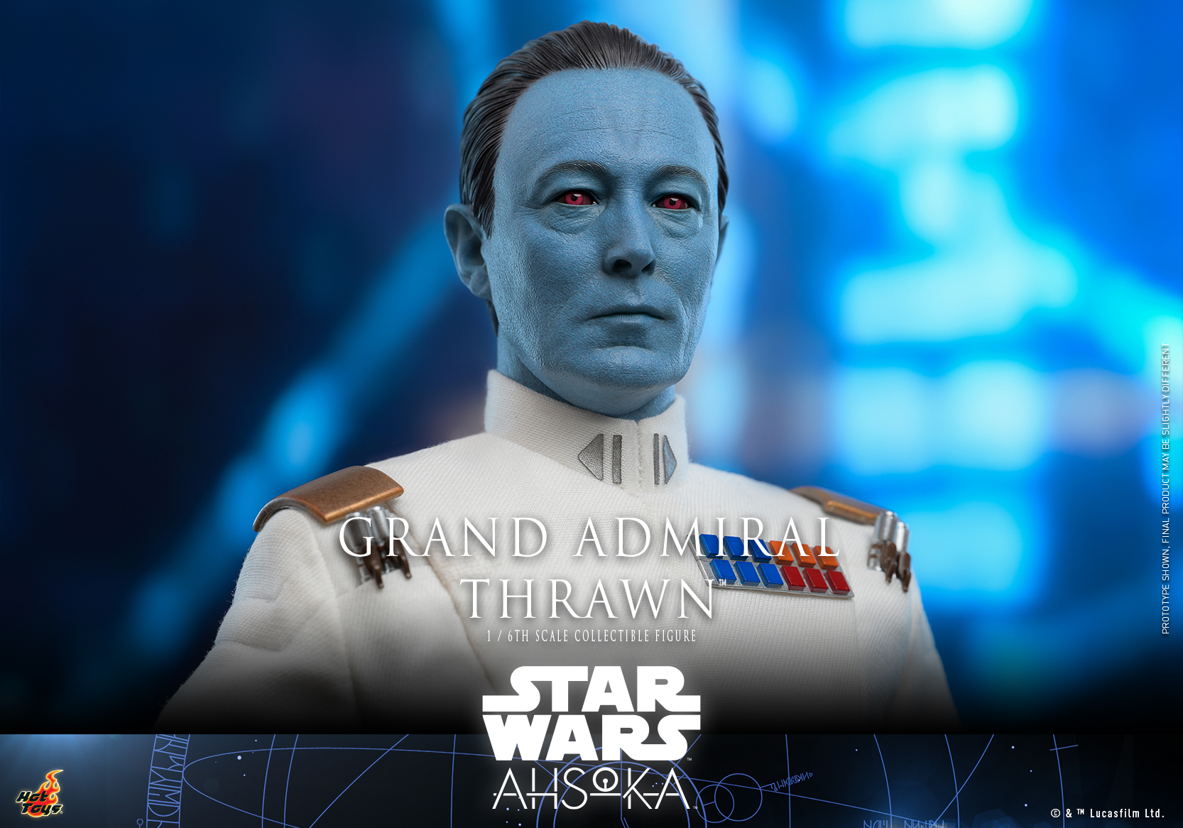 Hot Toys TMS116 1/6 Star Wars: Ahsoka - Grand Admiral Thrawn