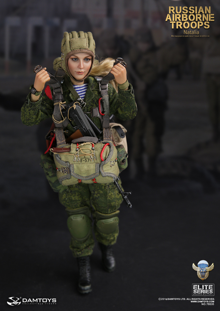 DAMTOYS No.78035 VDV RUSSIAN AIRBORNE TROOPS - NATALIA (ตัวโชว์)