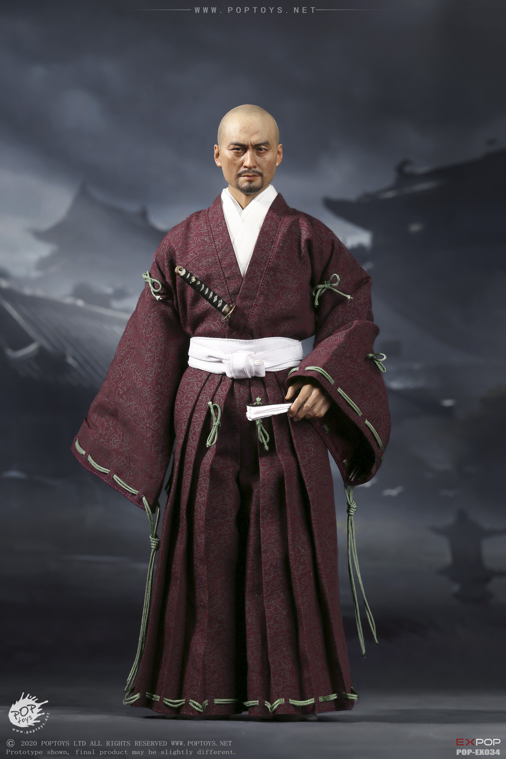 POPTOYS EX034 1/6 Benevolent Samurai (Robes Version)