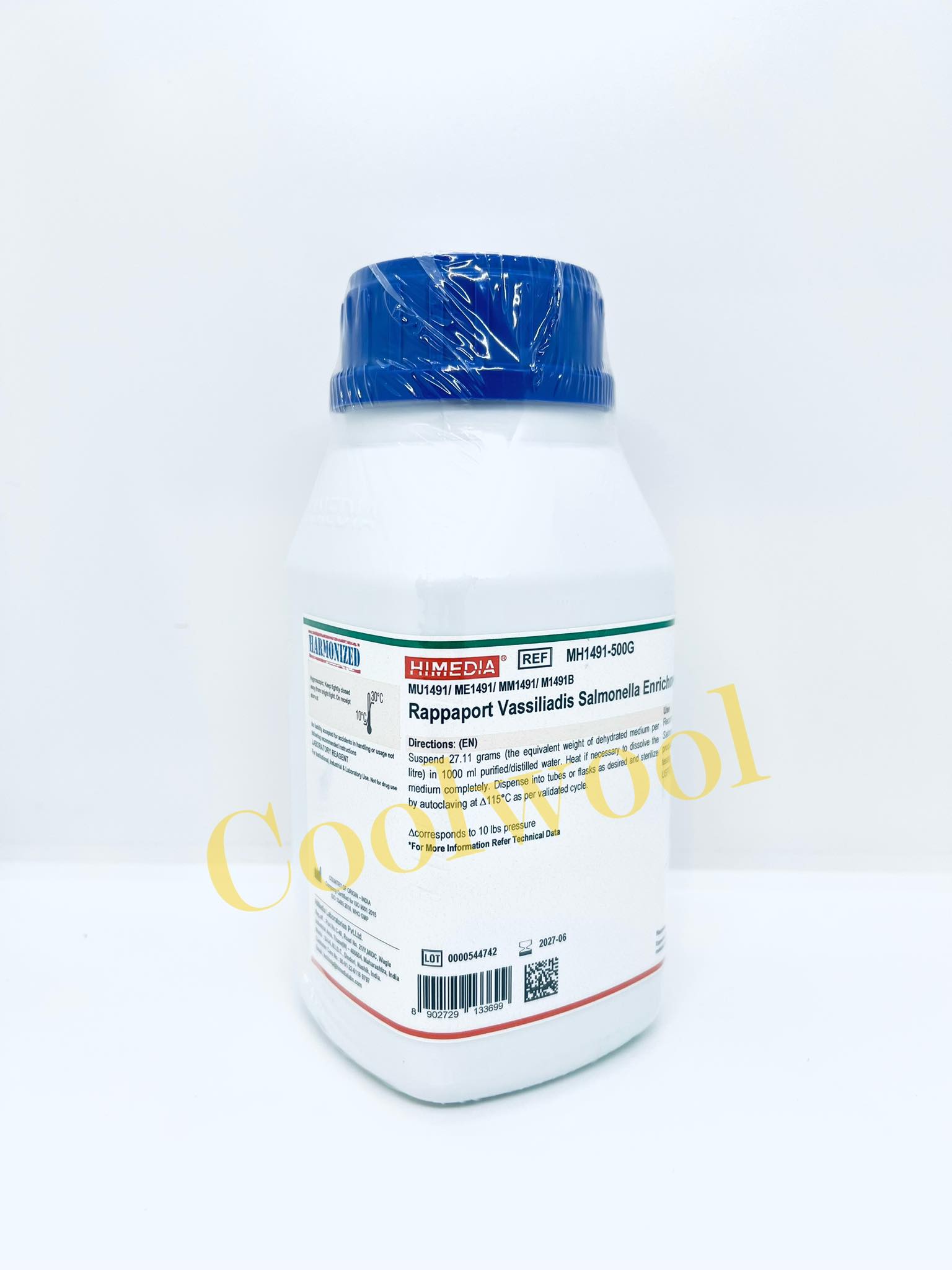 Himedia-Rappaport Vassiliadis Salmonella Enrichment Broth 500 G