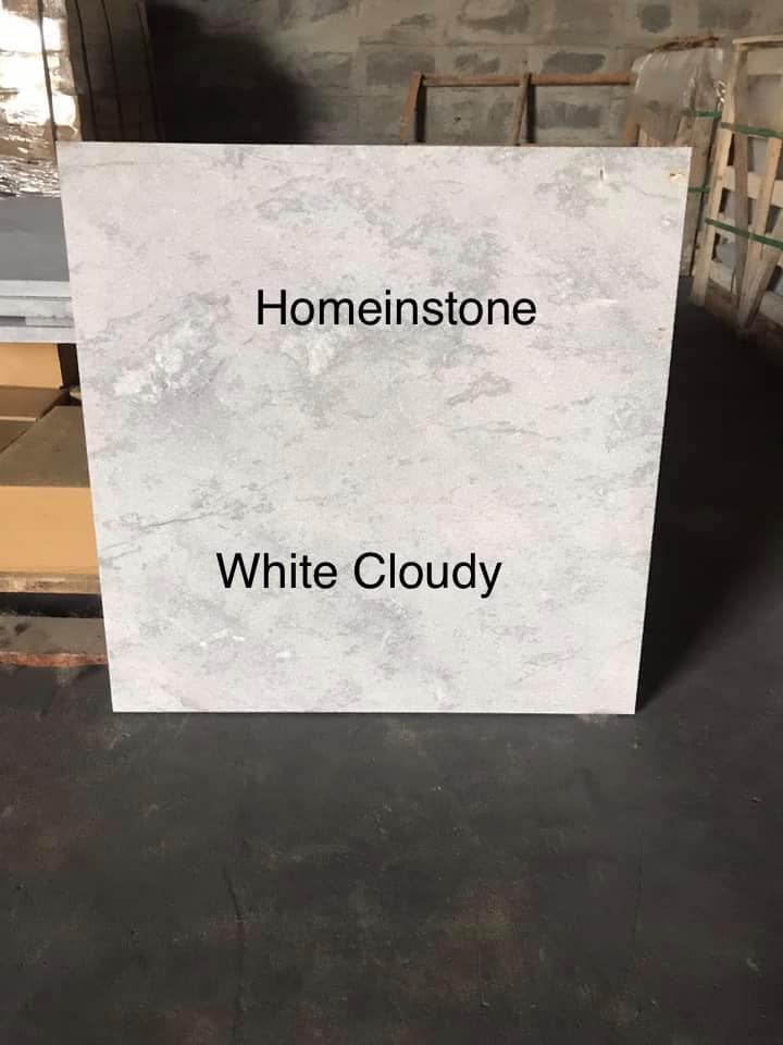 หินปูสระว่ายน้ำรุ่น White Cloudy