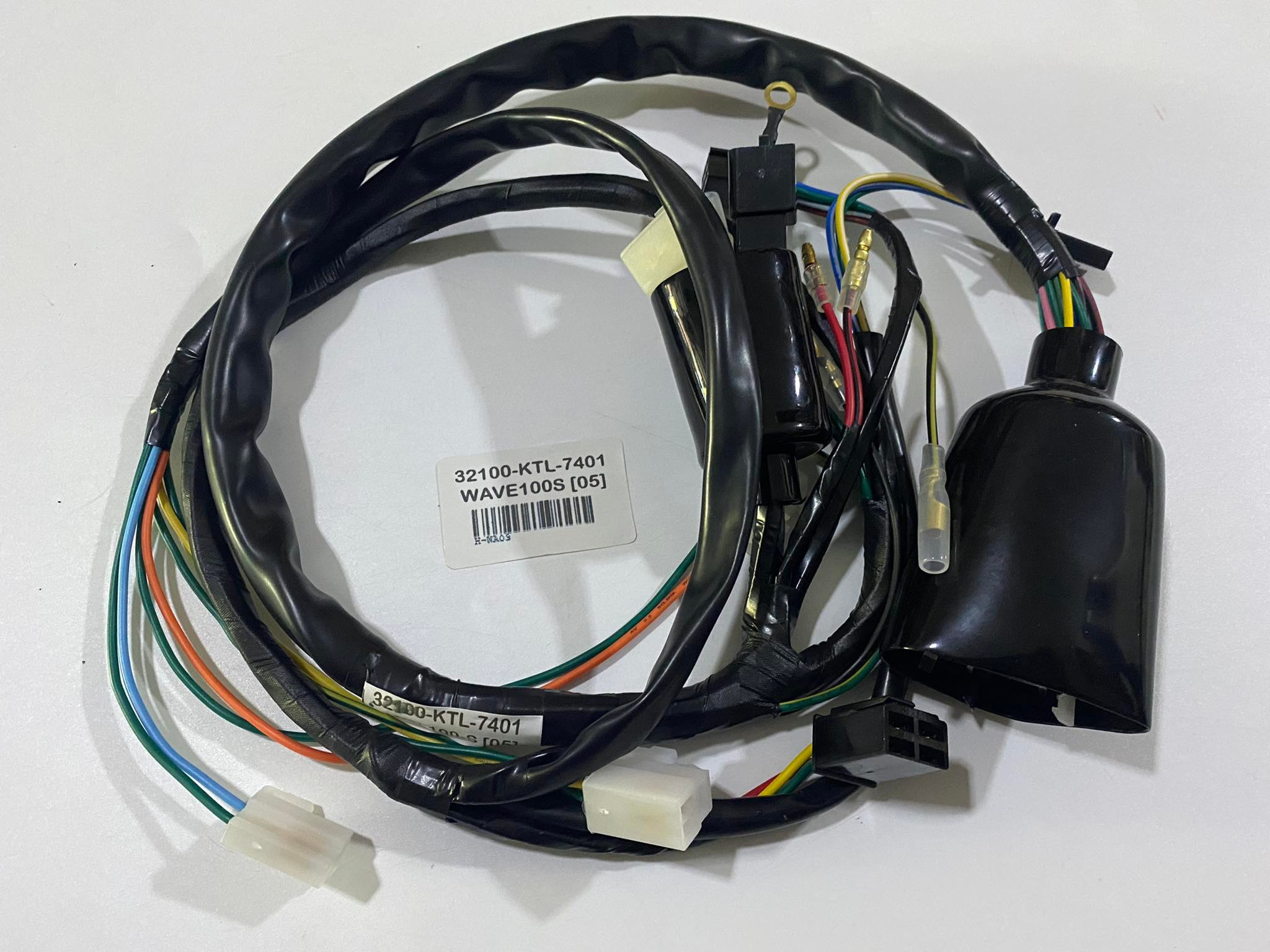 ชุดสายไฟเวฟ100s ปี2005 สตาร์ทเท้า นบ.