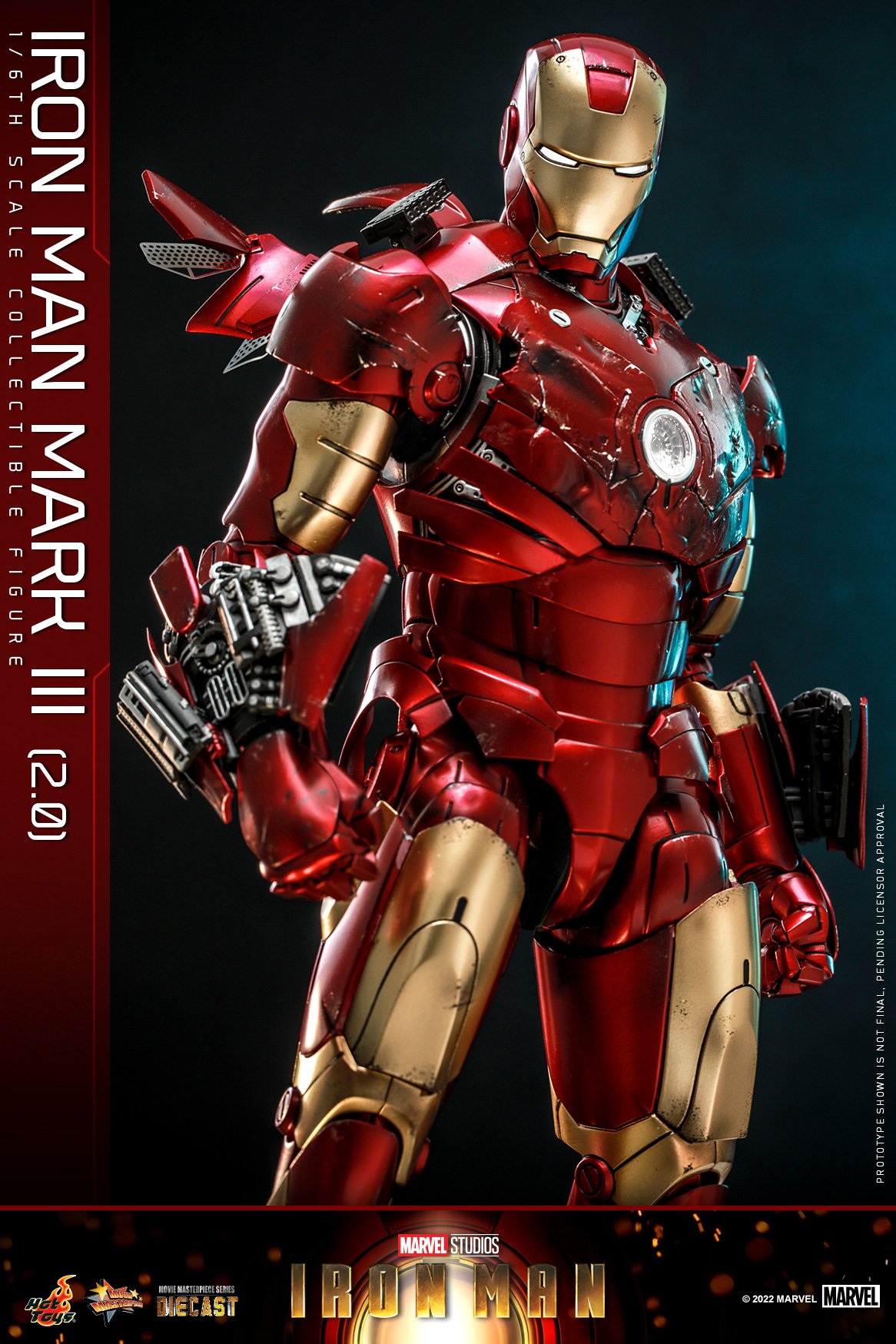 Hot Toys MMS664D48 1/6 Iron Man - Iron Man Mark III (2.0)