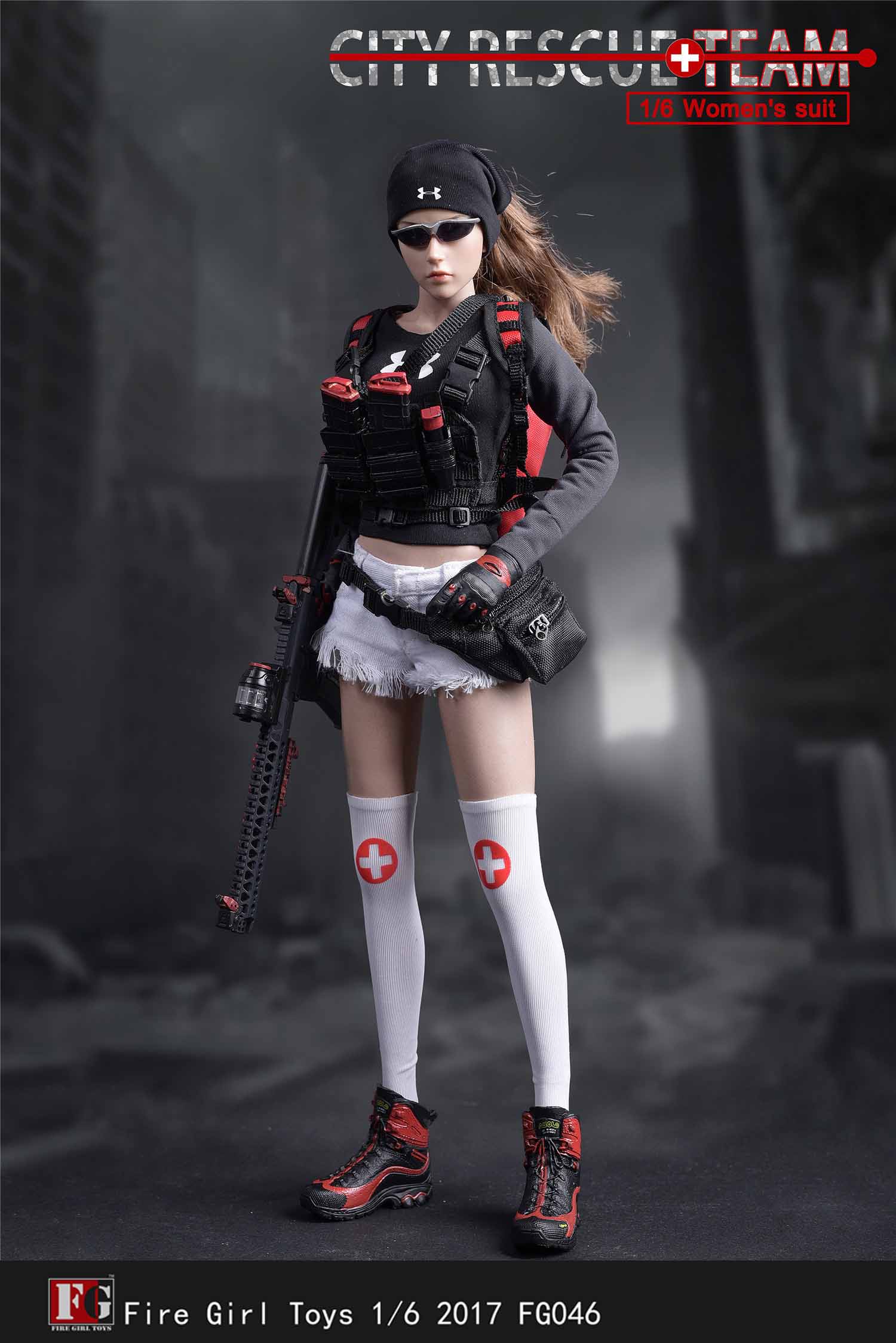 Fire Girl Toys FG046 City Rescue Team Women's Set