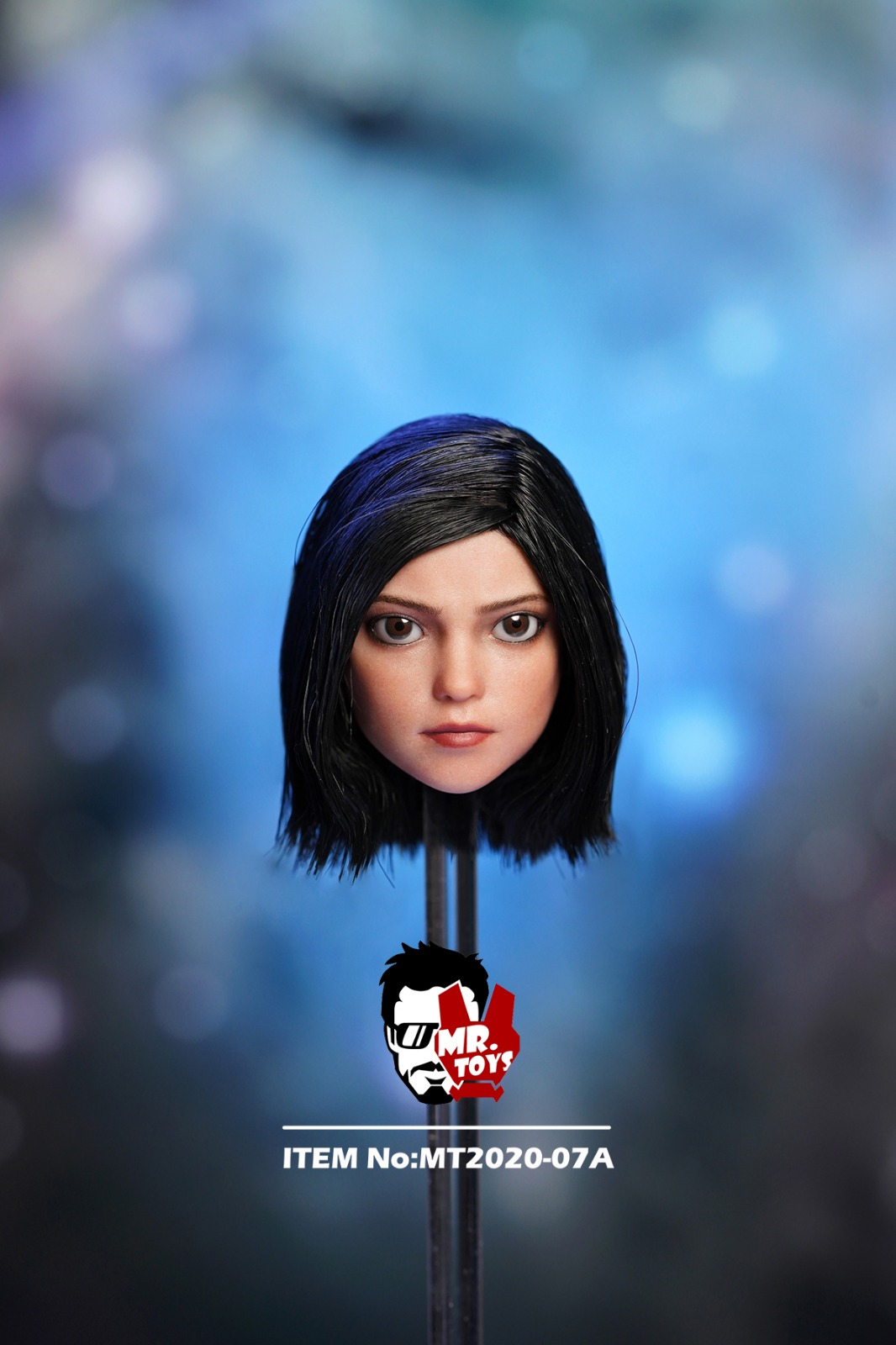 MR.TOYS MT2020-07A 1/6 Alita Eye-moving Female Headsculpt