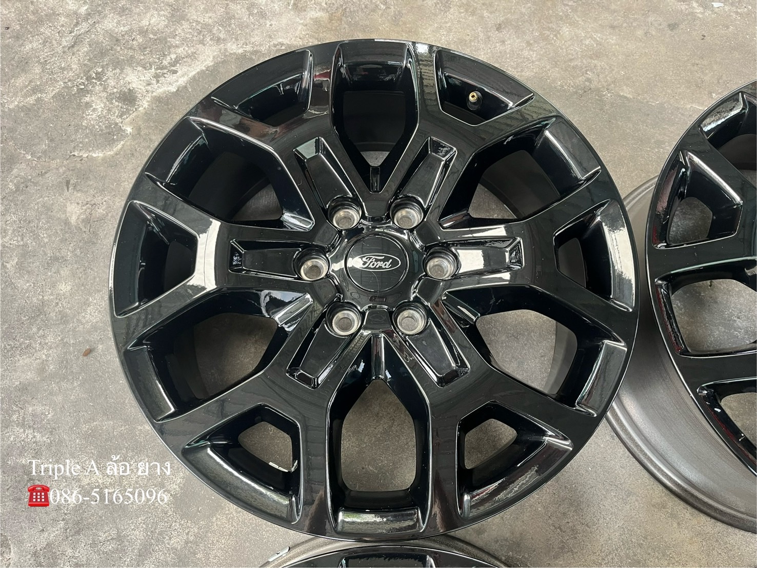 ✨ล้อแม็กป้ายแดง✨Ford Everest Next-Gen Sport ขอบ 20 สีดำแท้💯สวยกริ๊บ💖