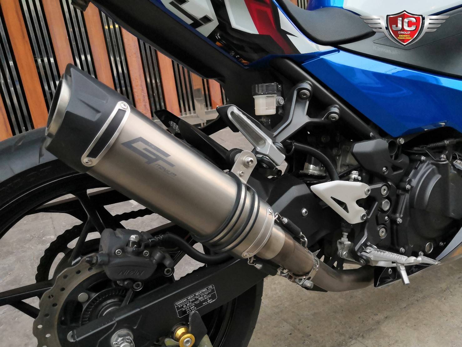 Ninja400abs รถบ้านดูดีมีทรง