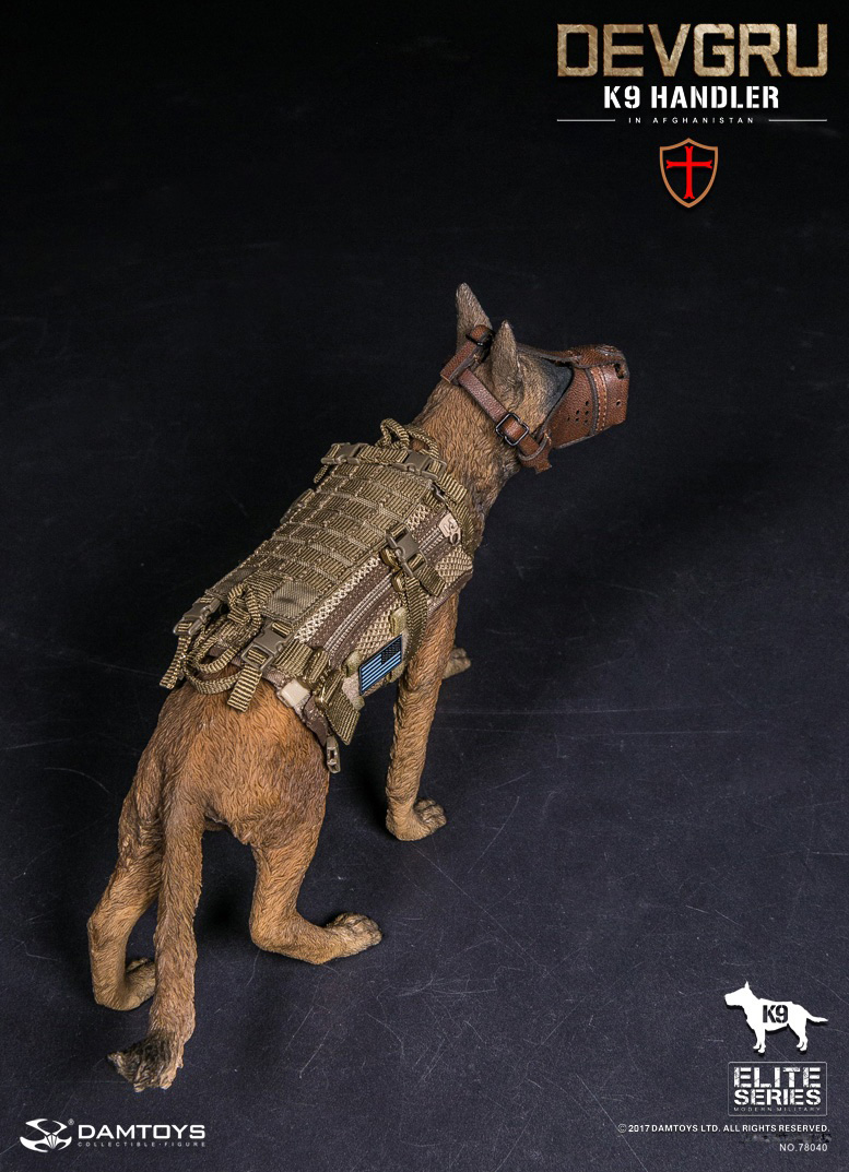 DAMTOYS No.78040, No.78040-1 DEVGRU K9-handler in Afghanistan