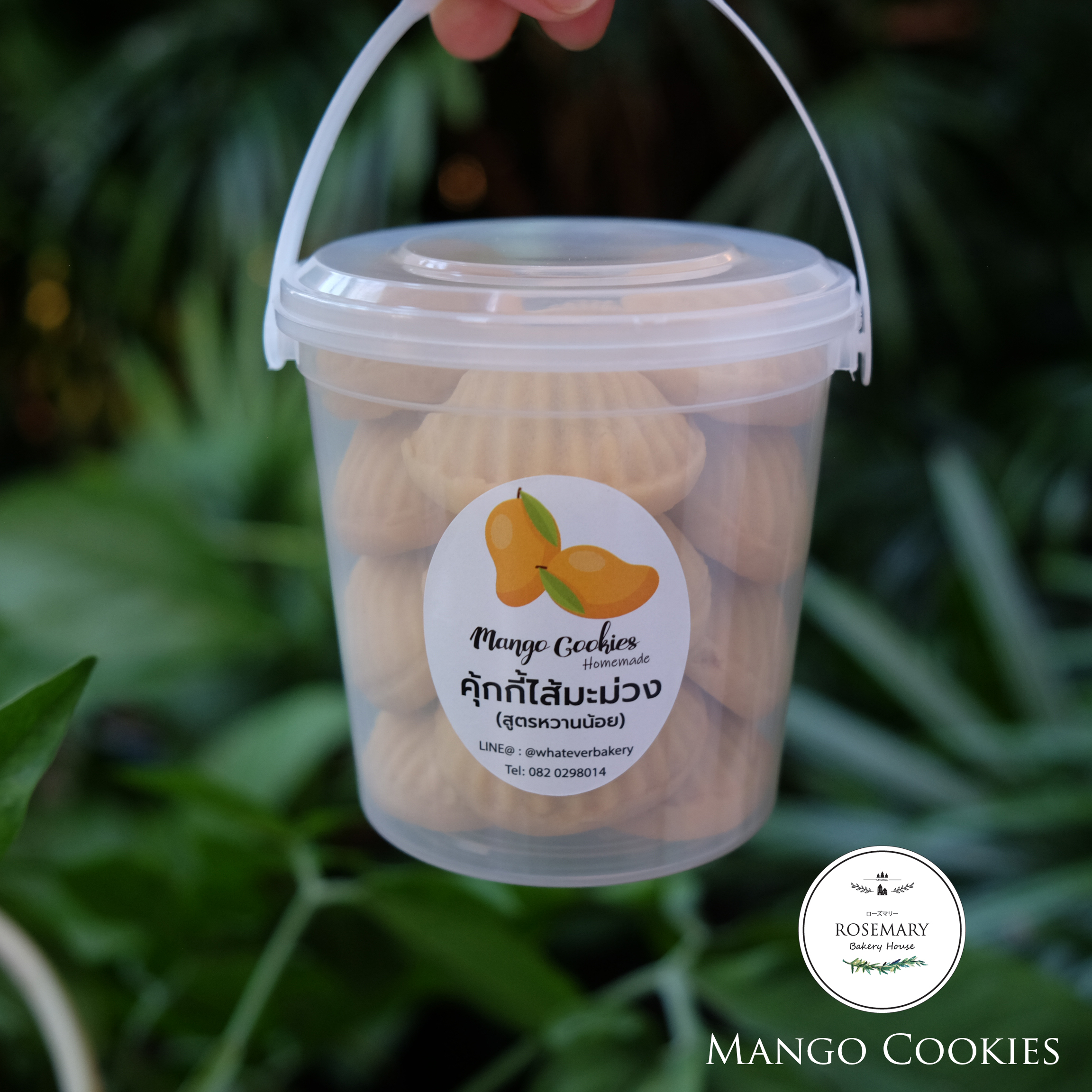 ✨คุ้กกี้มะม่วงมหาชนก (กระปุกใหญ่ L) ✨🥭🥭🥭🥭 Mahachanok Mango Cookies (Size L)
