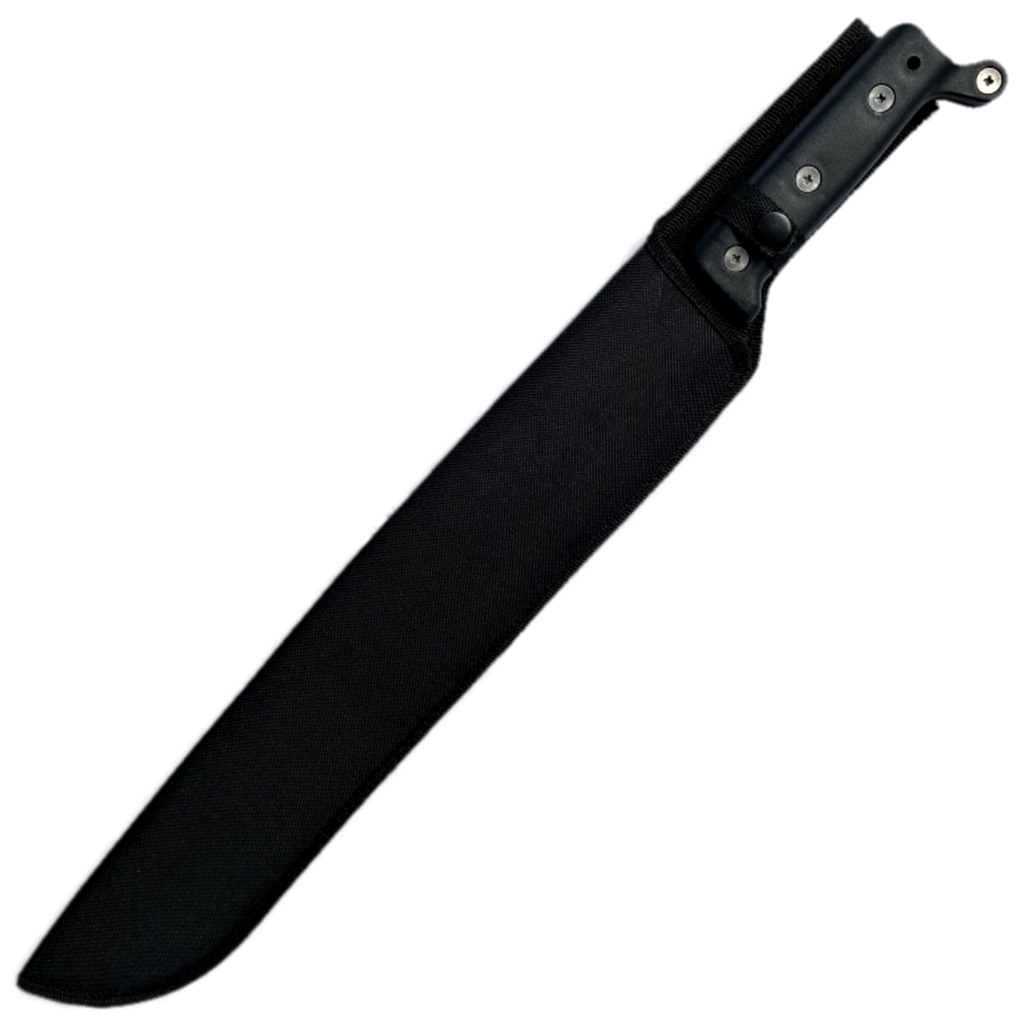 มีดใบตาย มีดมาเชเต้ Machete ขนาด 21.3 นิ้ว (54 ซม.) พร้อมซองไนล่อนสำหรับเก็บมีด
