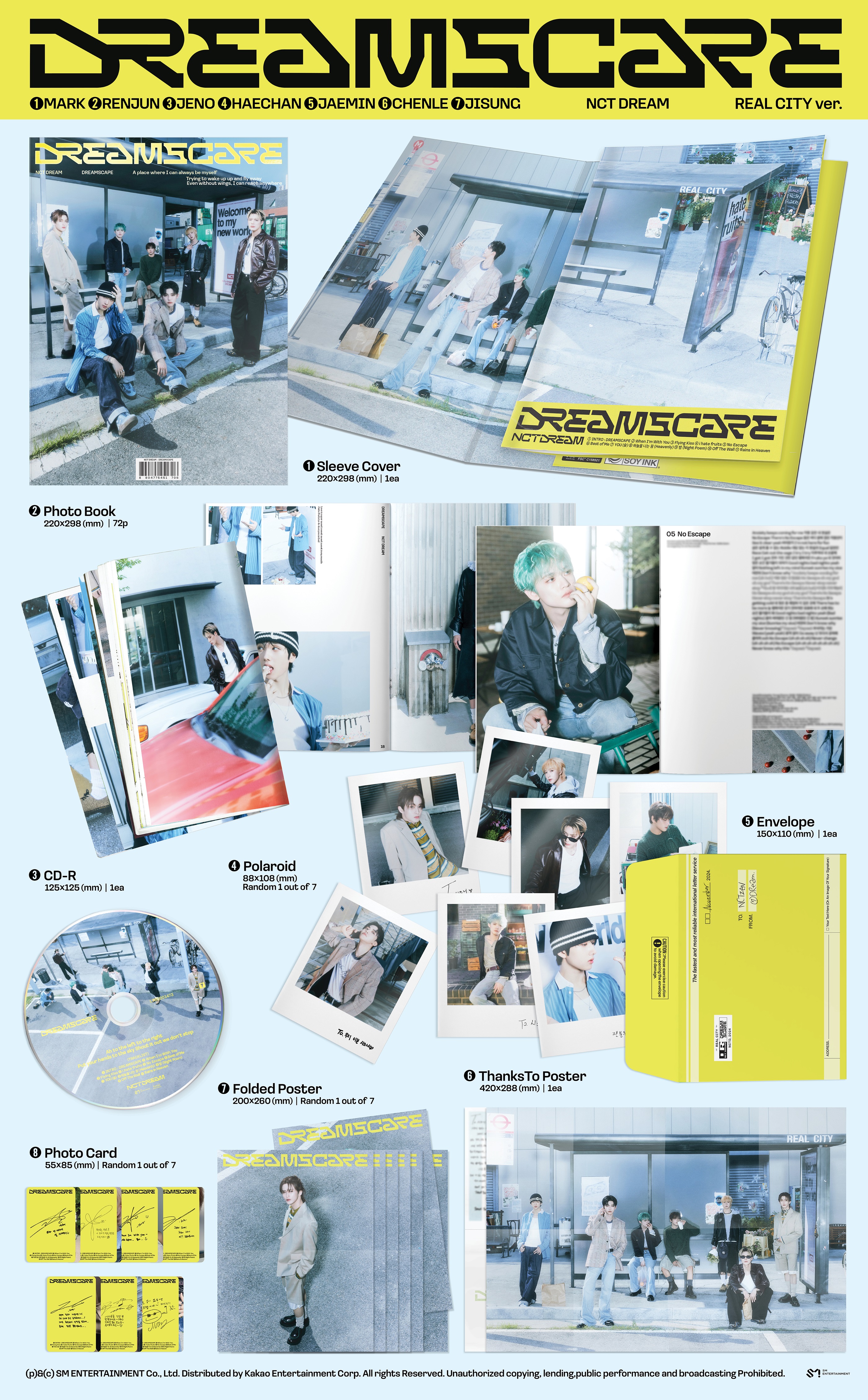 [รับกด+นำเข้าสินค้า] NCT DREAM - 4th Regular Album DREAMSCAPE