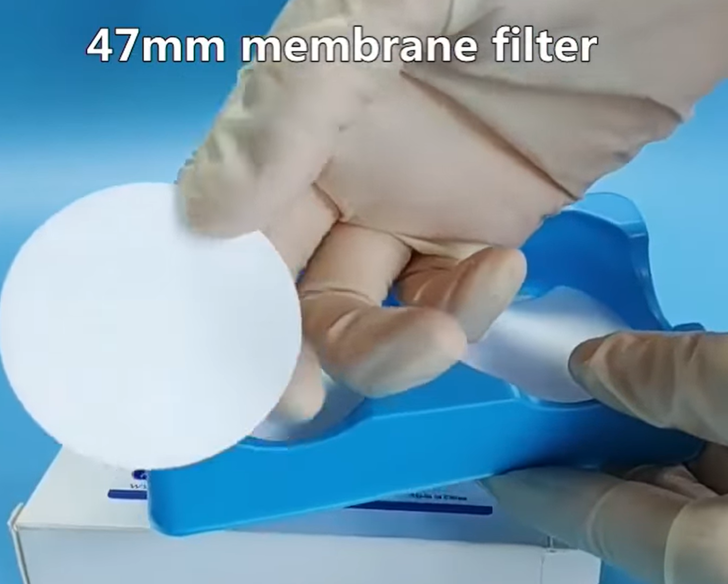 Labfil-47mm Nylon Membrane filter 0.45um. 100pcs/pk