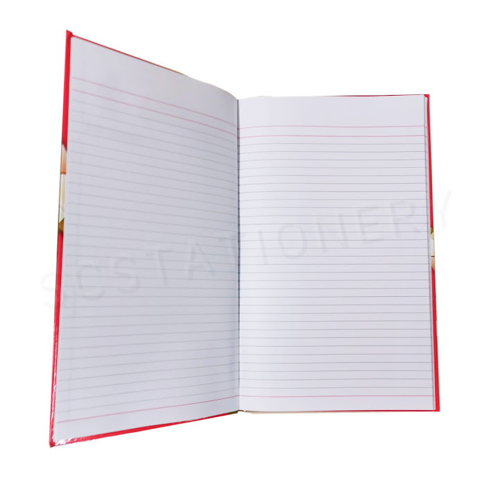 สมุดบัญชีปกมัน เมย์ฟลาวเวอร์ NO.M2.30 80แผ่น คละสี