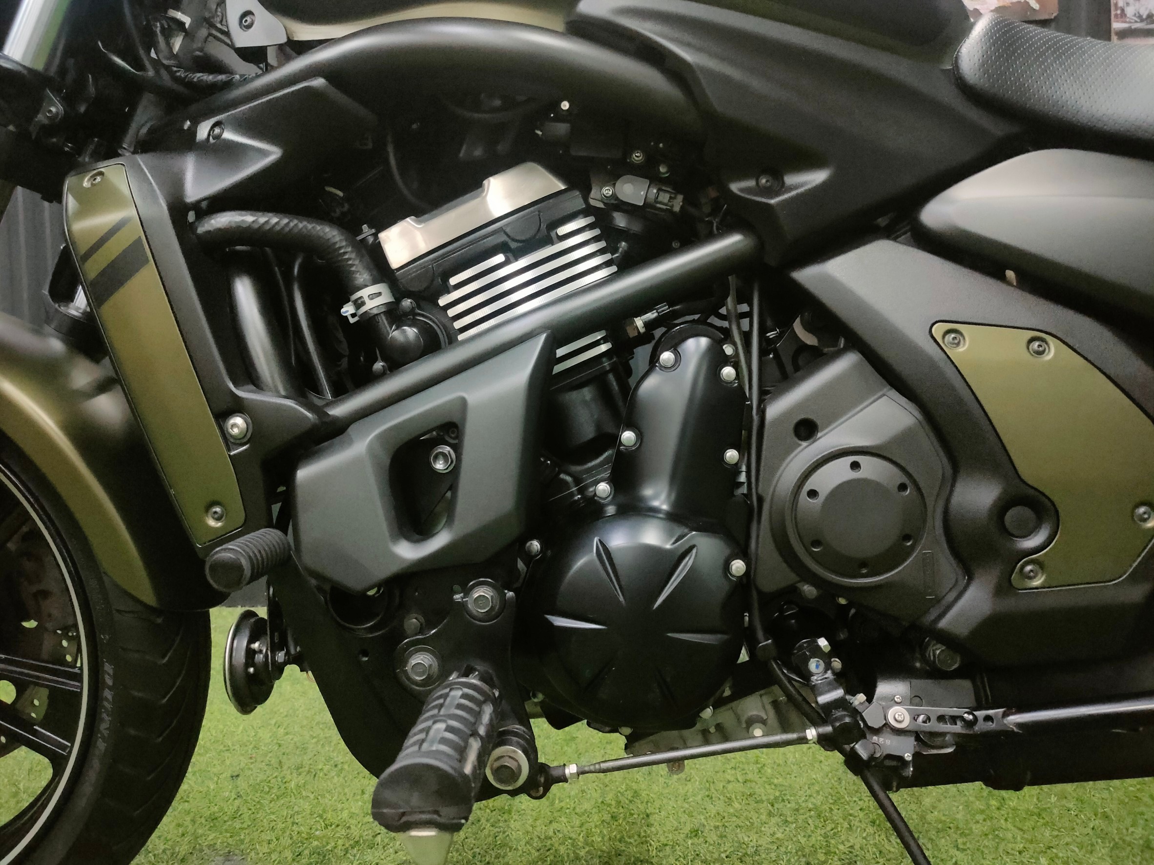 สวยสุดตั้งแต่ขายรุ่นนี้มาแล้ว ⁉️ Vulcan650s ABS ปลายปี2019 "นางฟ้ามือเดียว" สีทหารมาดเข้ม