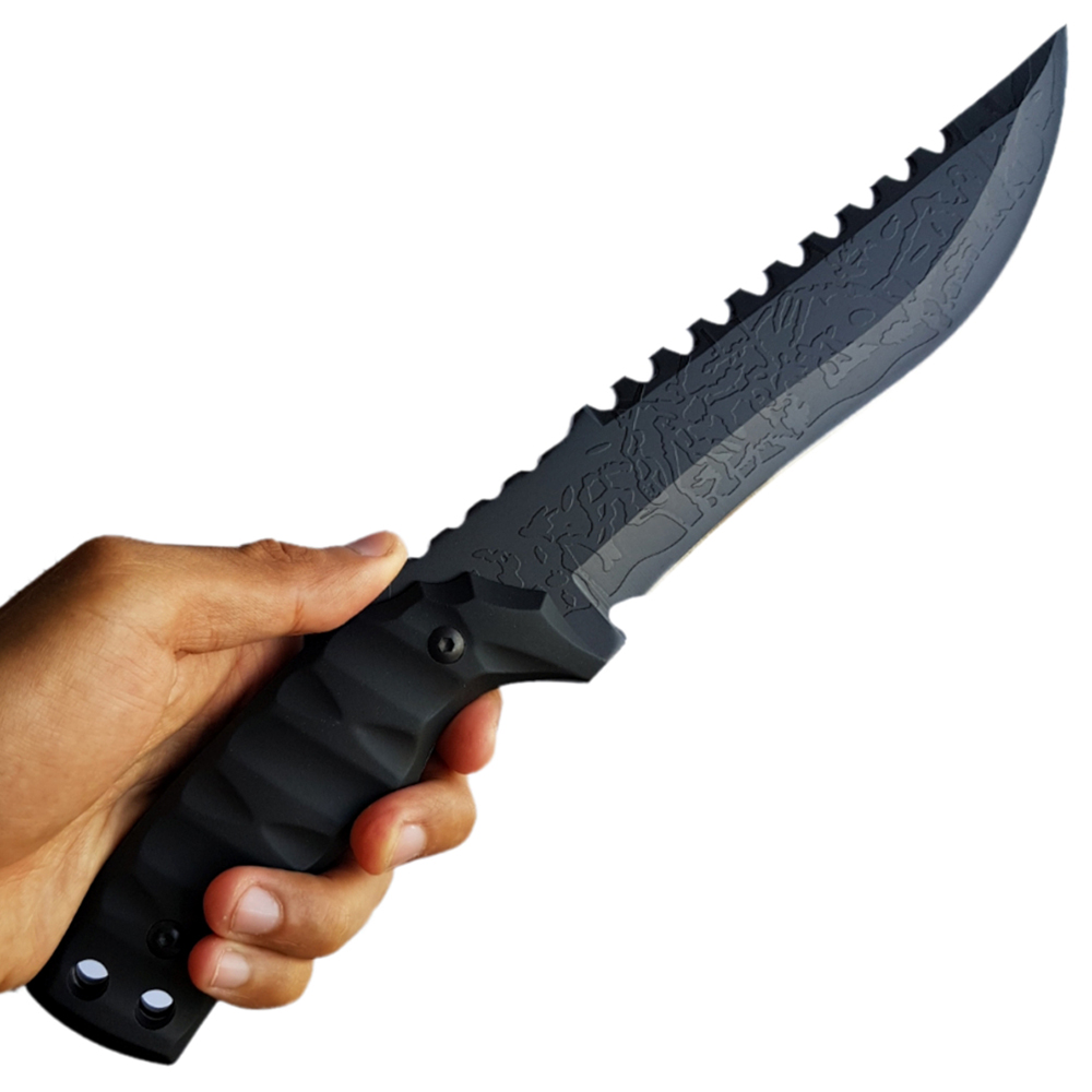 มีดใบตาย Columbia USA Saber HK017 ขนาด 12.2 นิ้ว (31 ซม.) พร้อมซองไนล่อนสำหรับเก็บมีด