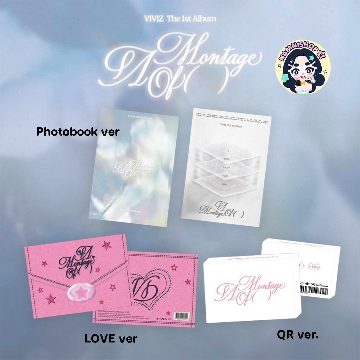 [PRE] VIVIZ - The 1st Album A Montage of ()