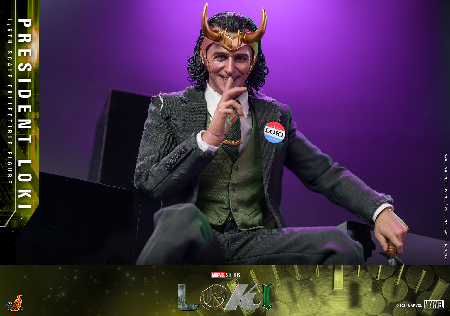 Hot Toys TMS066 1/6 Loki - President Loki