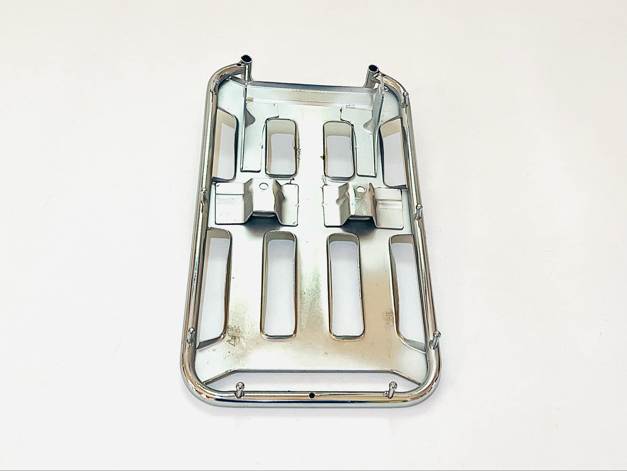 ตะแกรงท้ายซี700 C700 แบบบรรทุก เหล็กชุบ