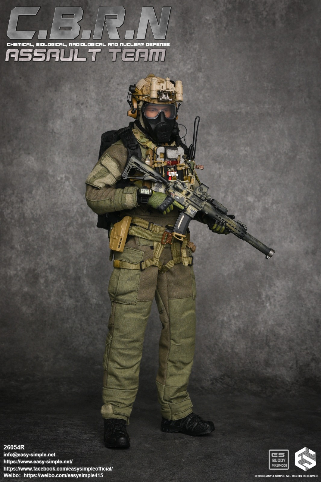 Easy&Simple ES 26054R C.B.R.N. Assault Team