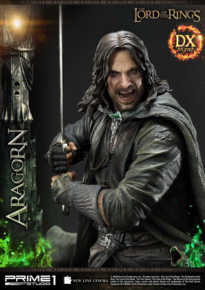 Prime 1 Studio PMLOTR-03DX 1/4 The Lord of the Rings - Aragorn (Deluxe)