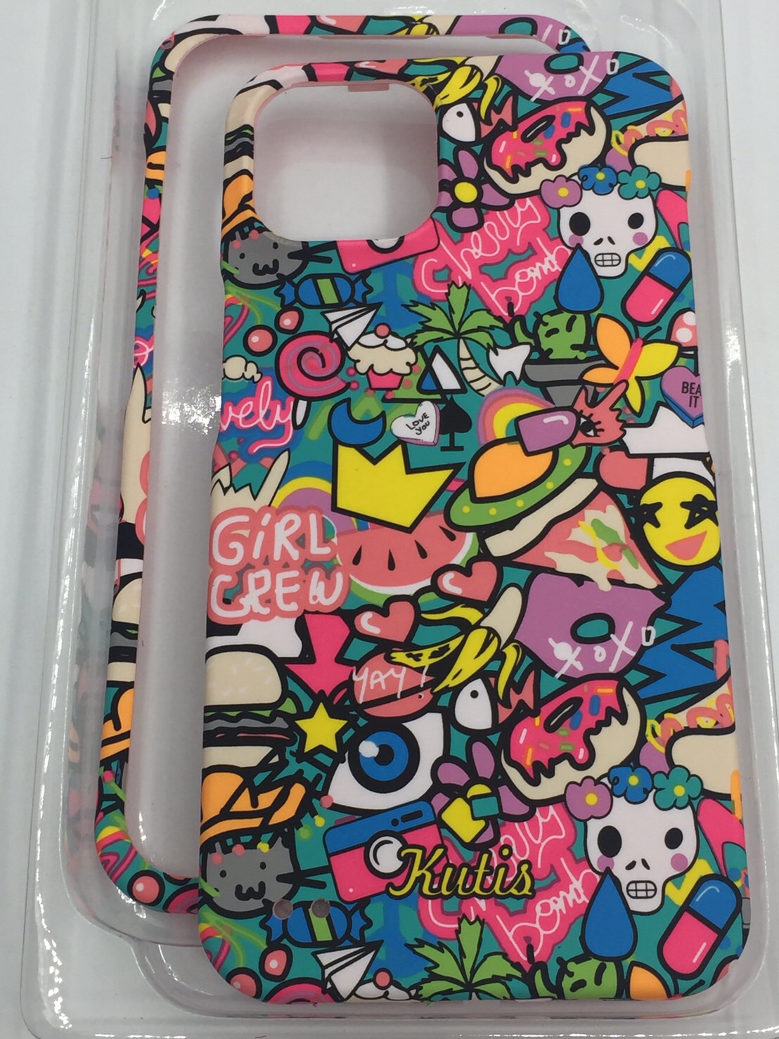 เคสคูทิส(Kutis)เคสไอโฟน13G(ลายStreet)มาใหม่ เคสประกบหน้า-หลัง เคสเรืองแสง เคสลายวินเทจ ร้านSuperhero Klongthom