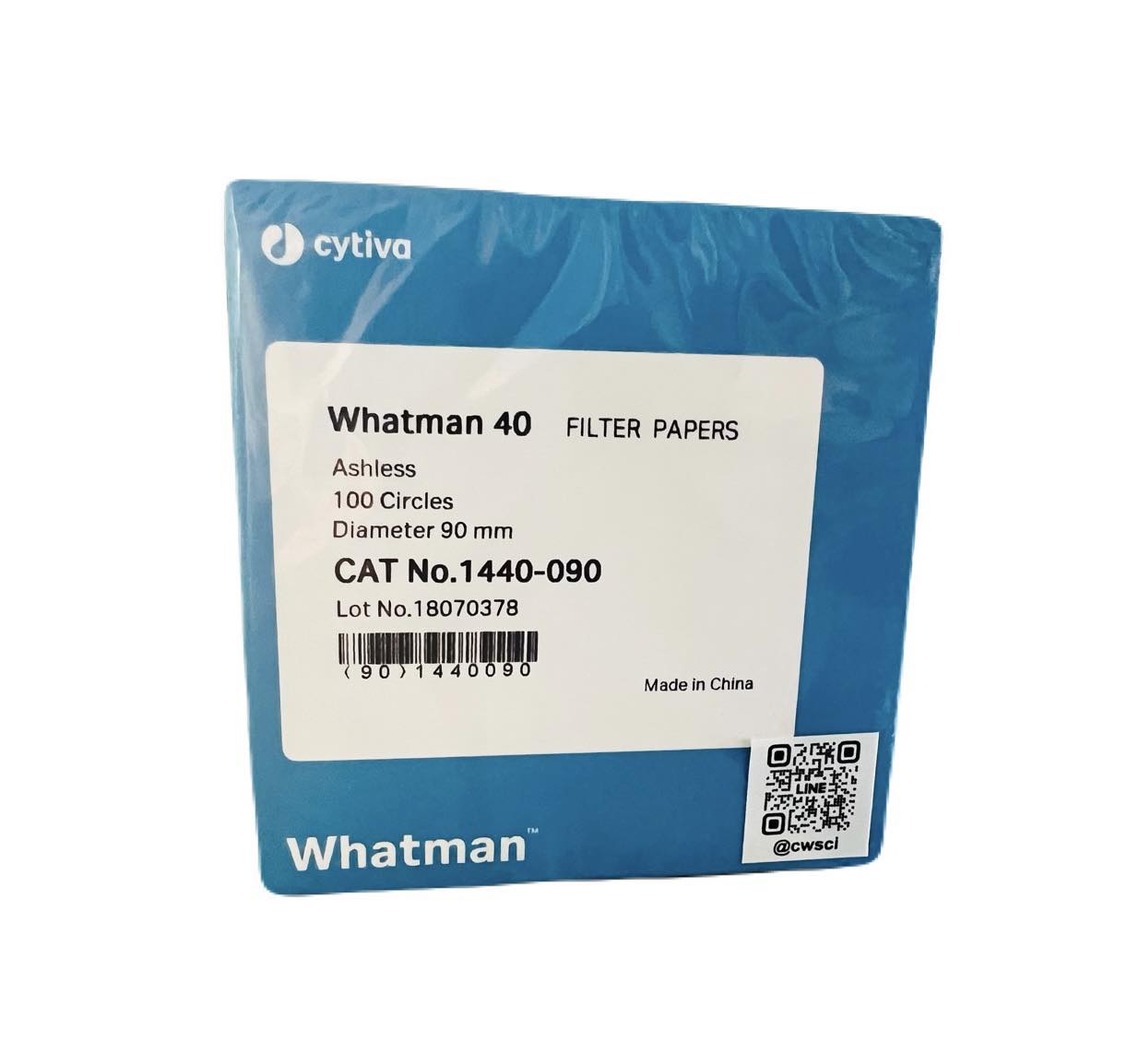 กระดาษกรองเบอร์ 40 Ashless-pore size 8µm-whatman