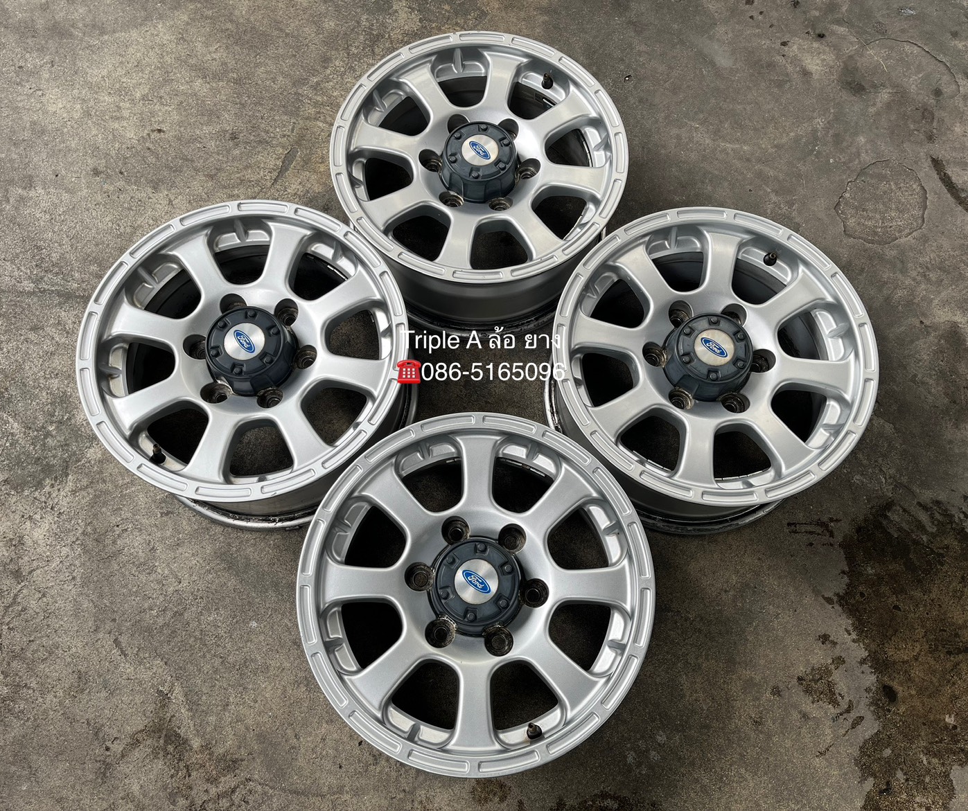 ✨ล้อแม็ก✨6รู139✨Ford Ranger ขอบ 15💖สภาพสวย💖