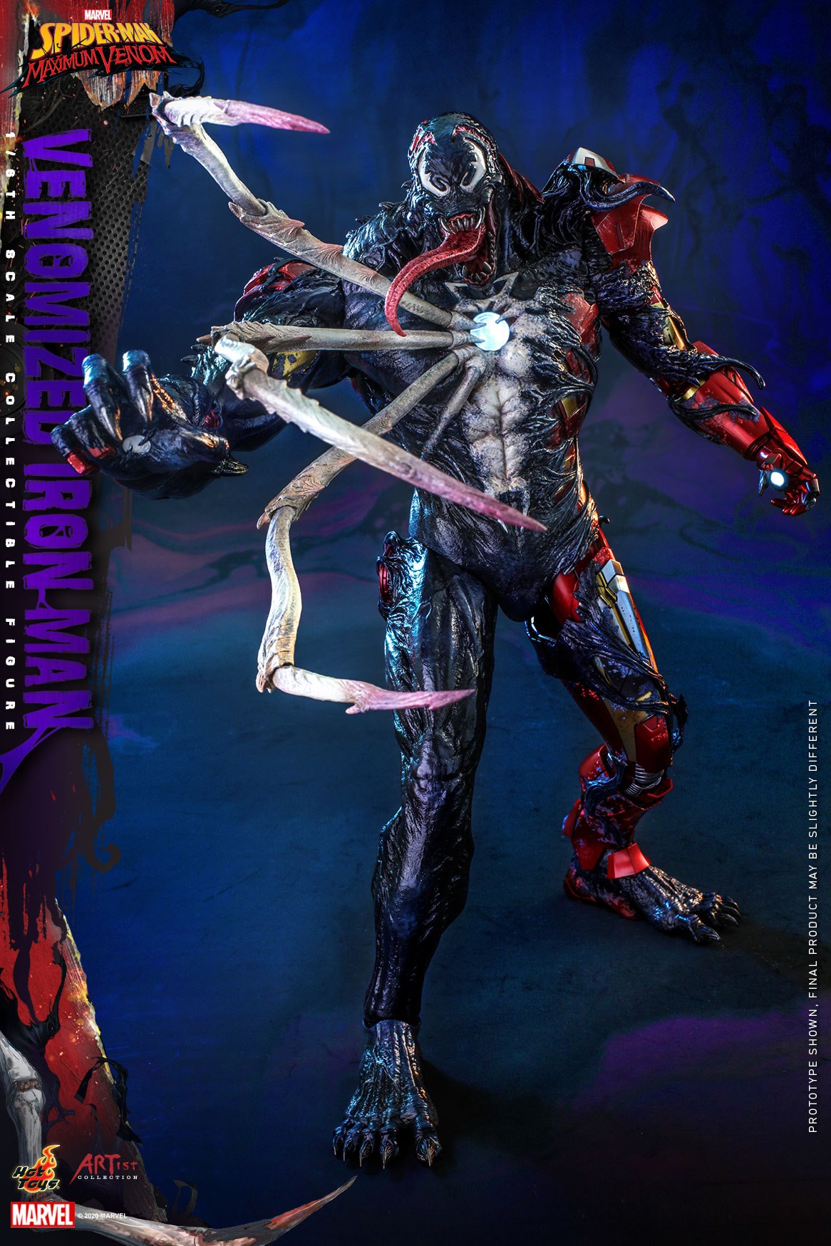 Hot Toys AC04 1/6 Marvel's Spider-Man: Maximum Venom - Venomized Iron Man