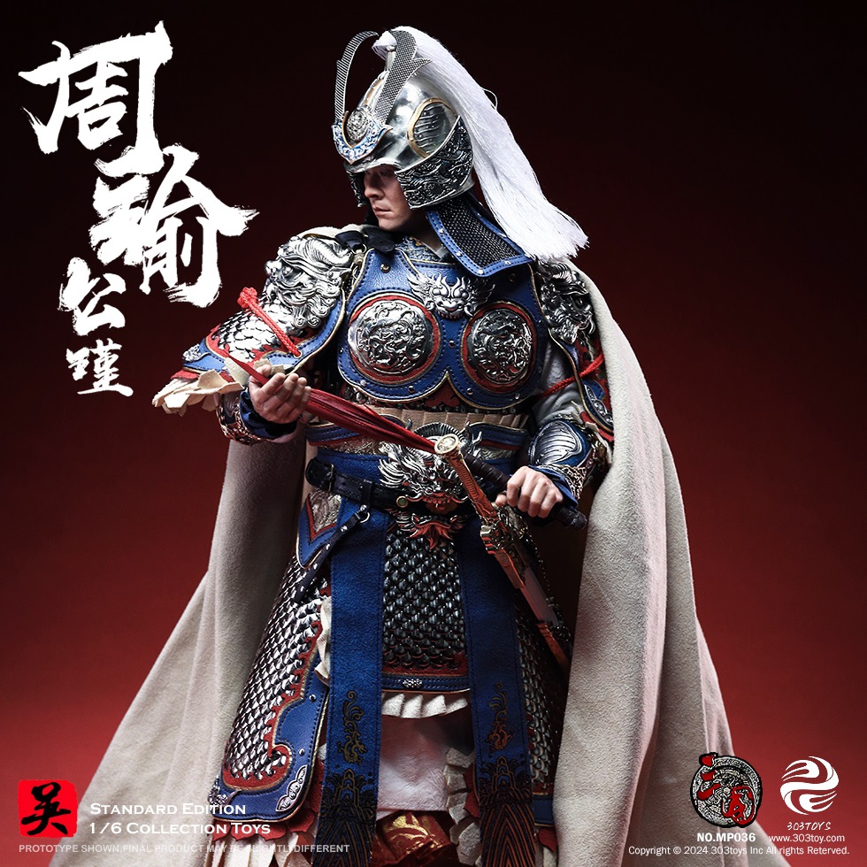 303TOYS MP037 THREE KINGDOMS SERIES - ZHOU YU GONGJIN (EXCLUSIVE EDITION)