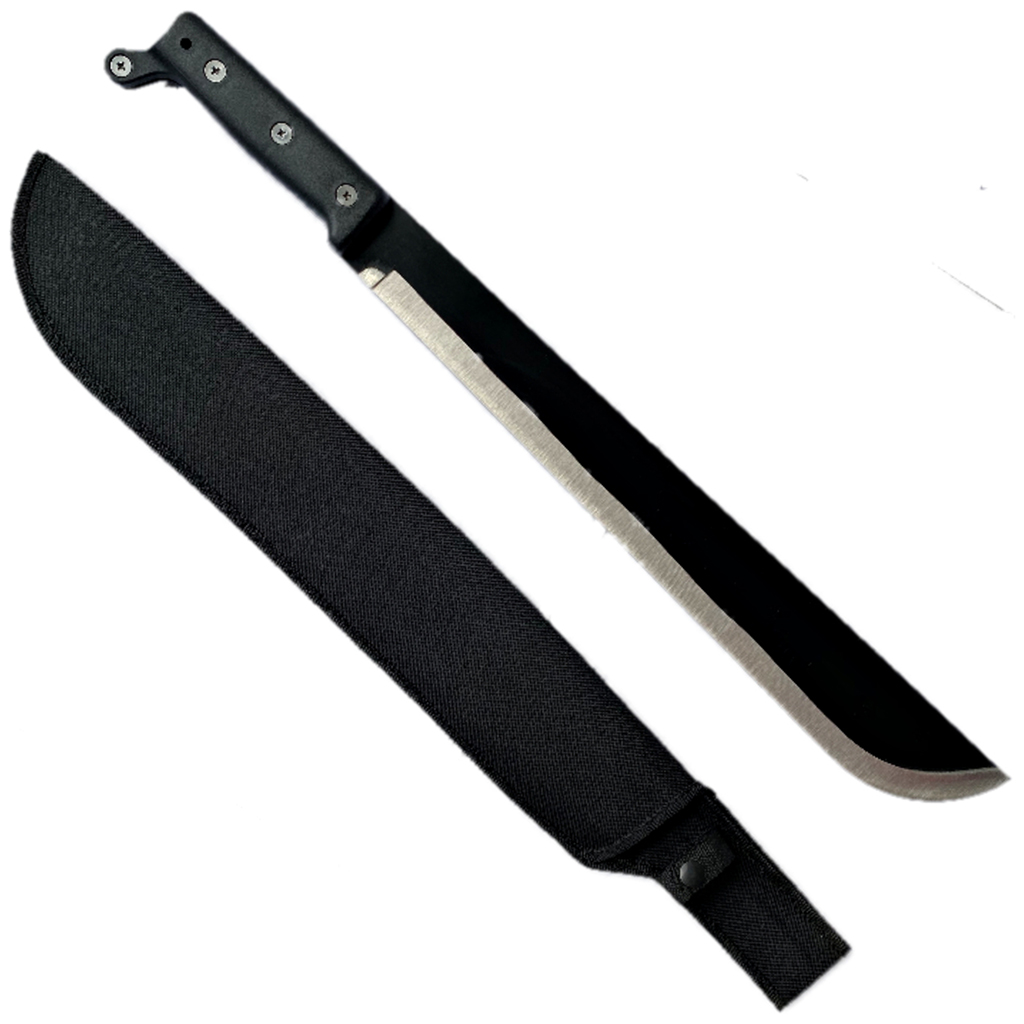มีดใบตาย มีดมาเชเต้ Machete ขนาด 21.3 นิ้ว (54 ซม.) พร้อมซองไนล่อนสำหรับเก็บมีด
