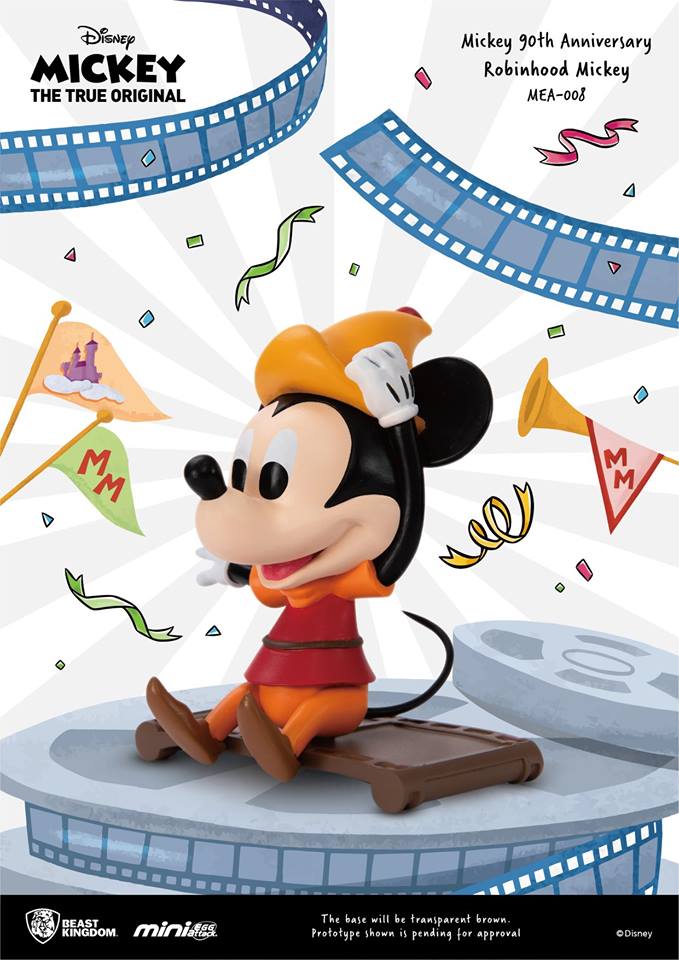 Beast Kingdom MEA008 Mickey 90th Anniversary (Set of 6)