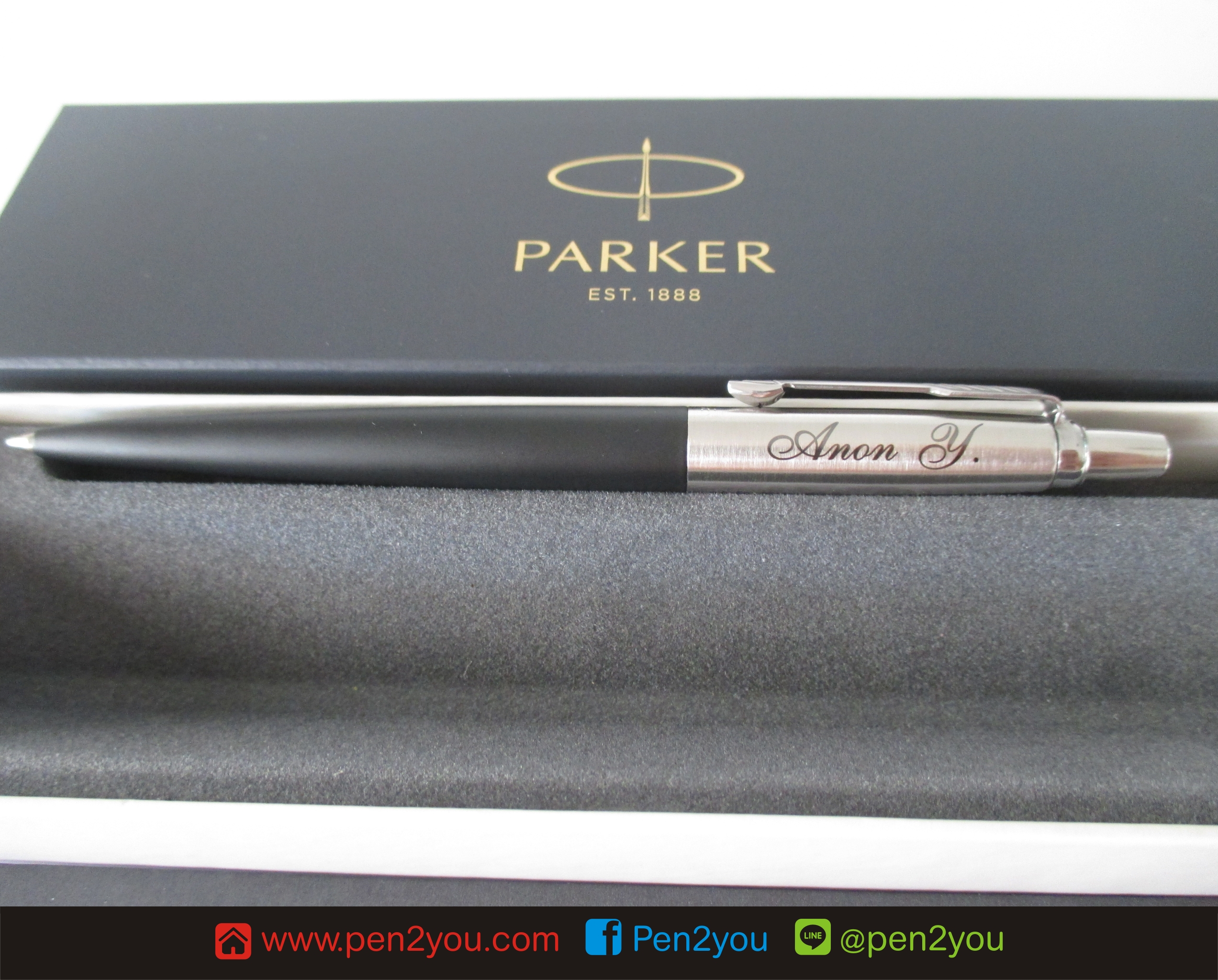 Parker ปากกาลูกลื่น จอตเตอร์ ดำ บอนสตรีท ซีที