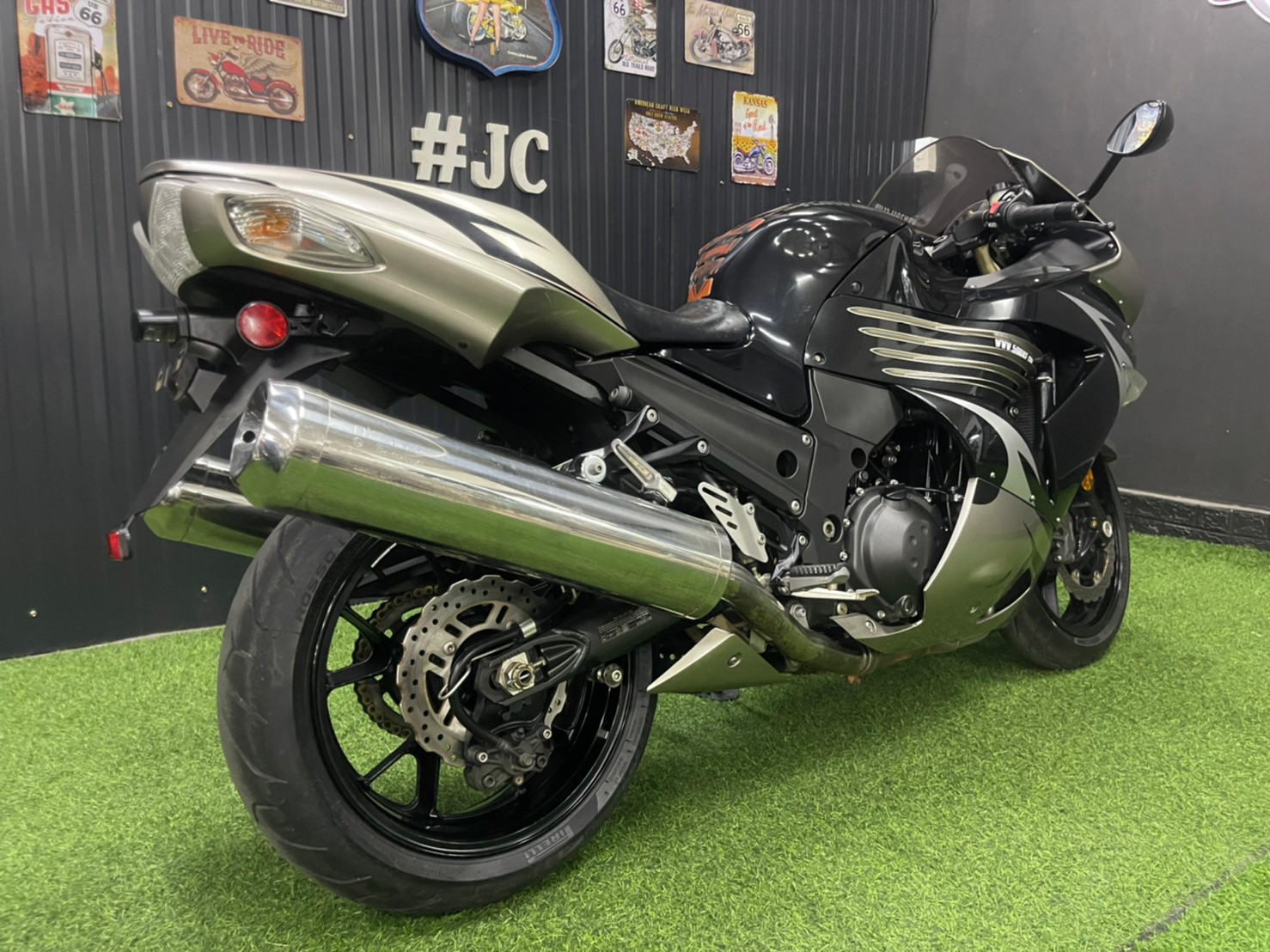 Kawasaki Ninja #Zx14 Spac.นอก ปี2011 โคตรสายจอด "ไมล์แท้9พัน+สีเดิมทุกชิ้น"