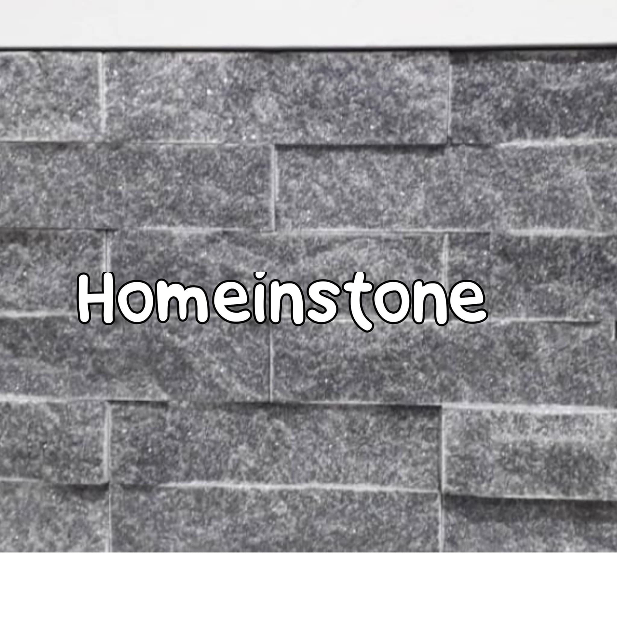 หินตกแต่งผนัง Black Quart ขนาด 5x20