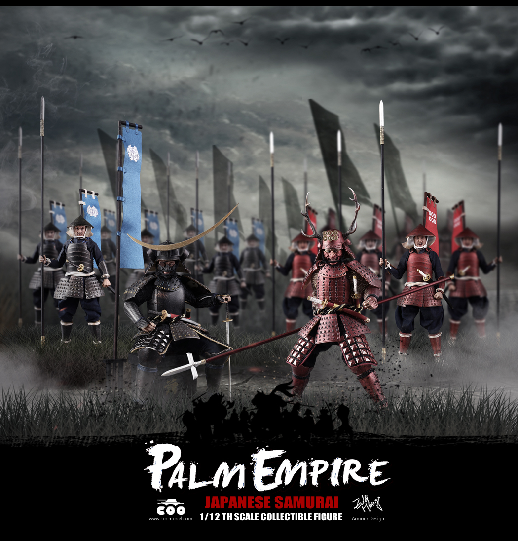 COOMODEL PE008 PE009 1/12 PALM EMPIRES - ASHIGARU