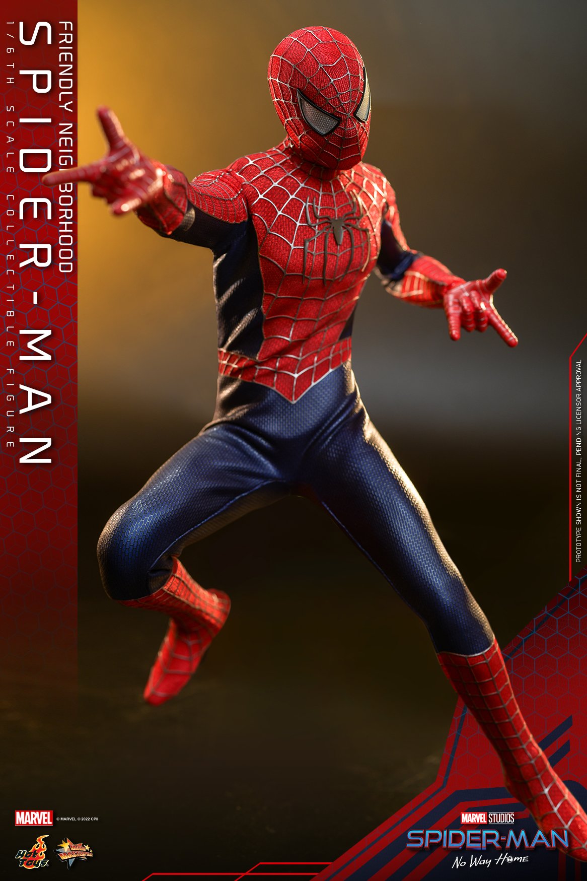 Hot Toys MMS661 1/6 Spider-Man: No Way Home - Friendly Neighborhood Spider-Man