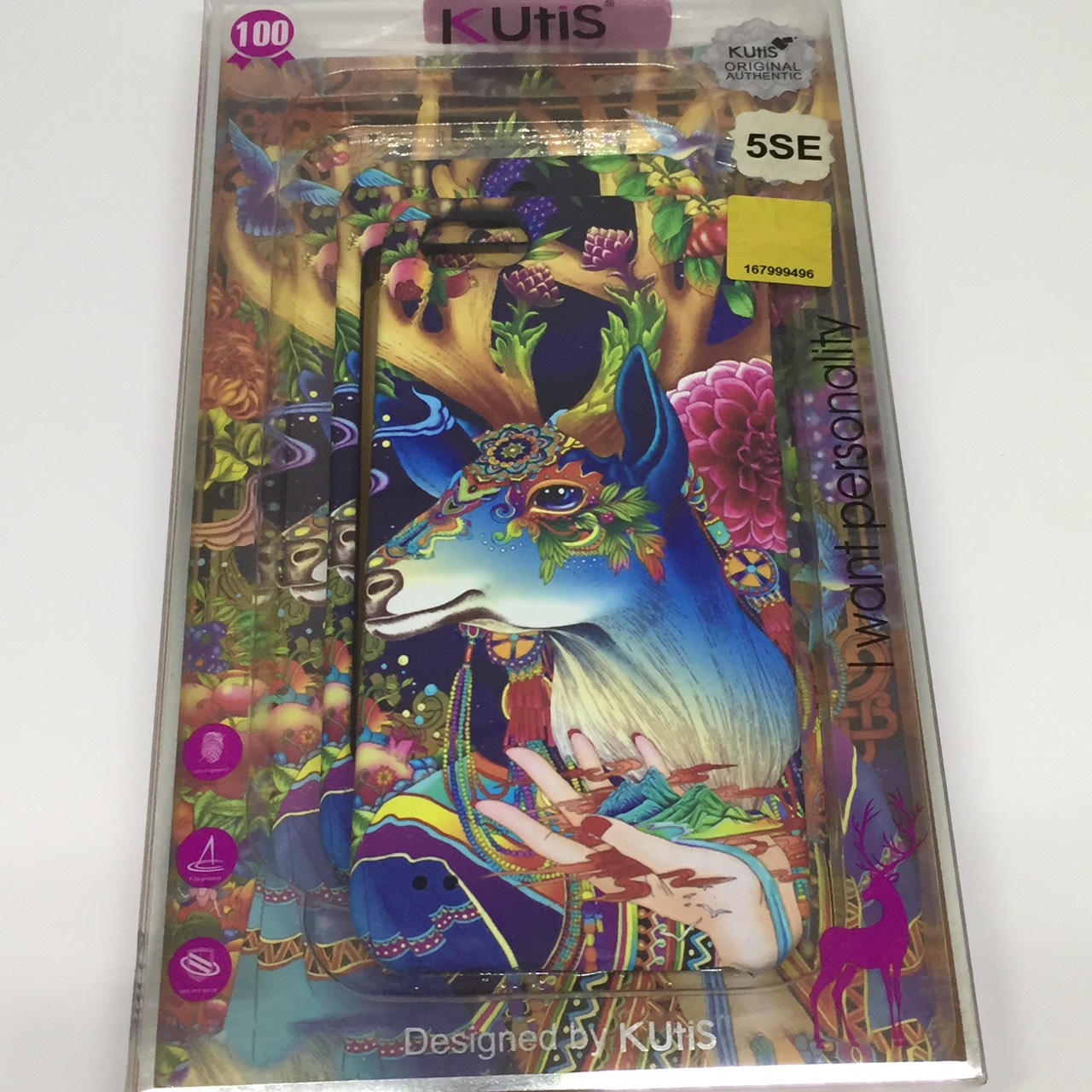 เคสคูทิส (Kutis) ไอโฟน5,5S (ลายกวางไม่มีเขา)