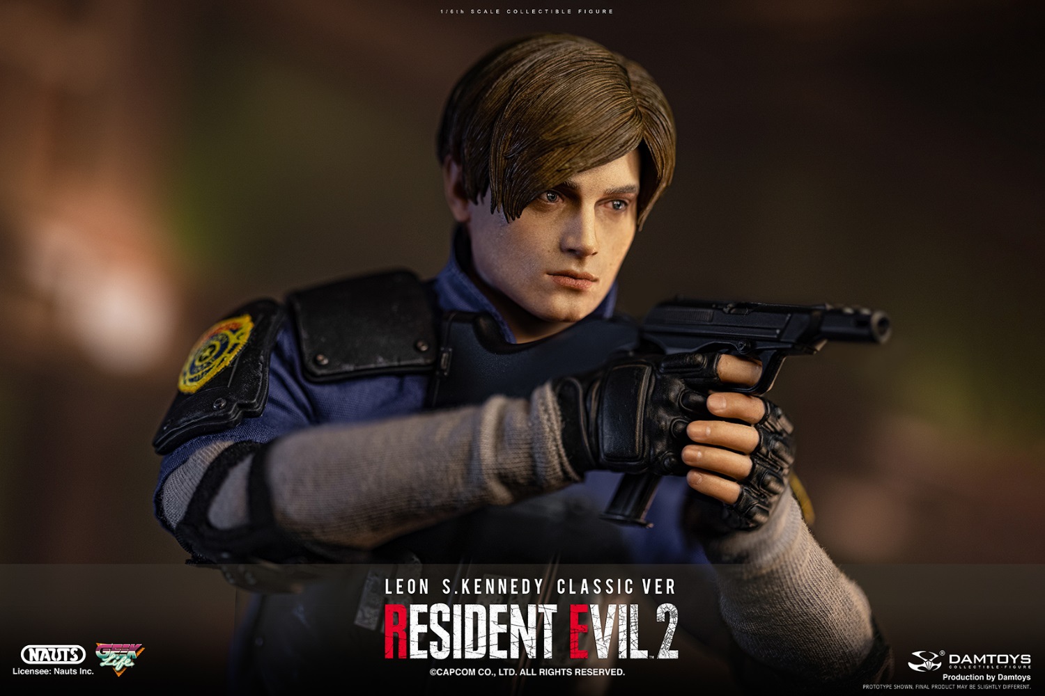 DAMTOYS DMS037 1/6 RESIDENT EVIL 2 - LEON S.KENNEDY (CLASSIC VER)