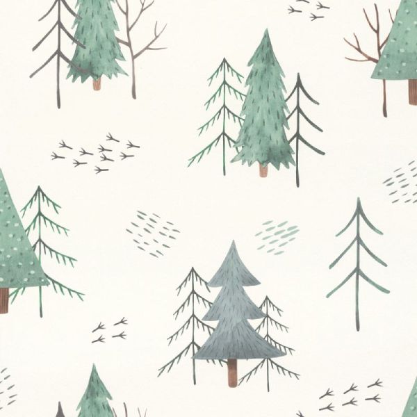 วอลเปเปอร์ลายเด็ก Kids World โปร 11.11 แบบหลังผ้า ทนทาน กันลามไฟ : Fabric-Backed Wall Paper