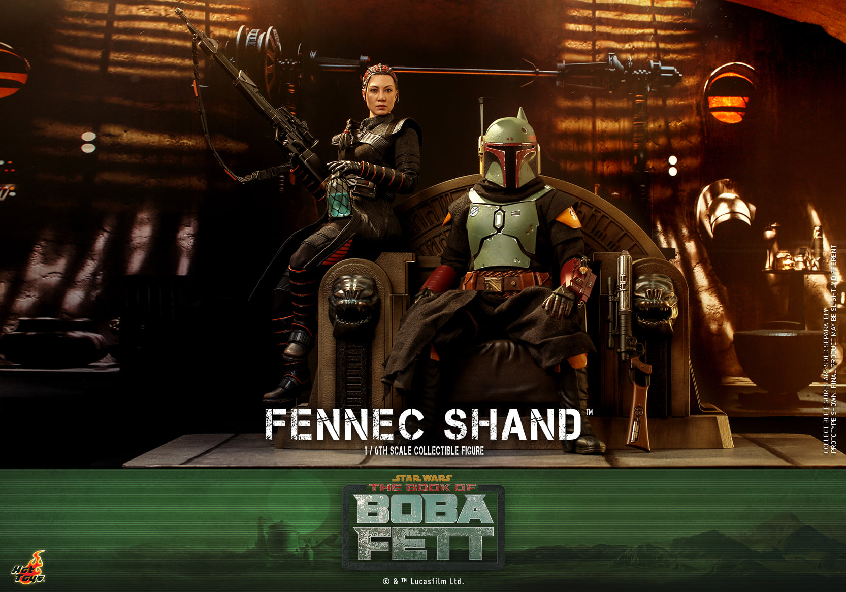 Hot Toys TMS068 1/6 Star Wars: The Book of Boba Fett™ - Fennec Shand™