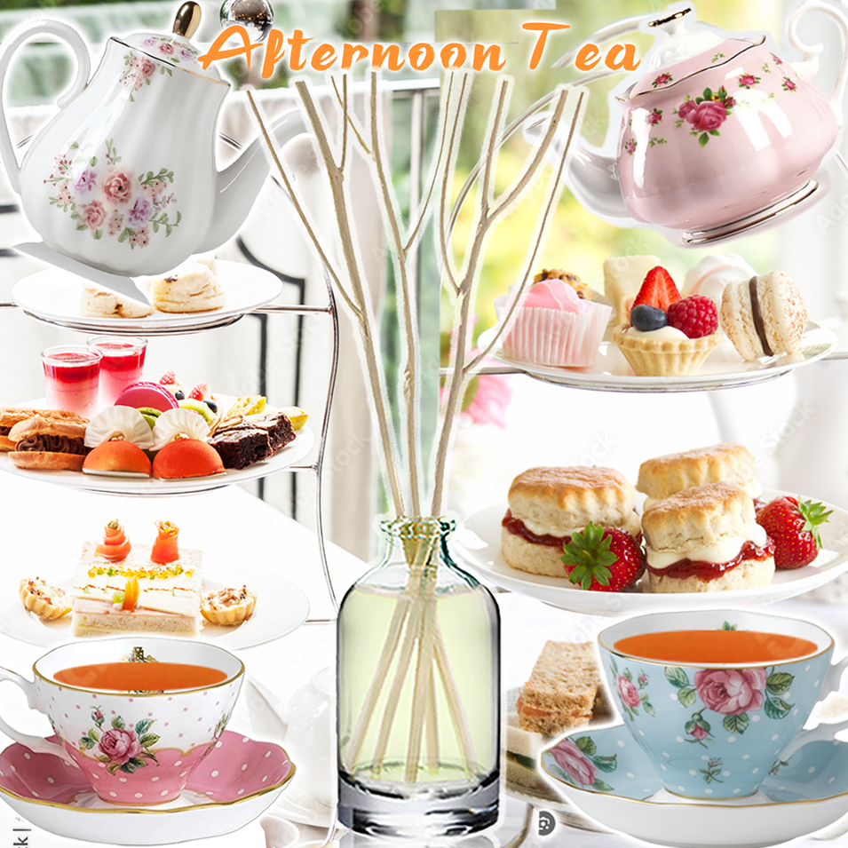 ก้านไม้หอมปรับอากาศขนาดมินิ 15ml AFTERNOON TEA