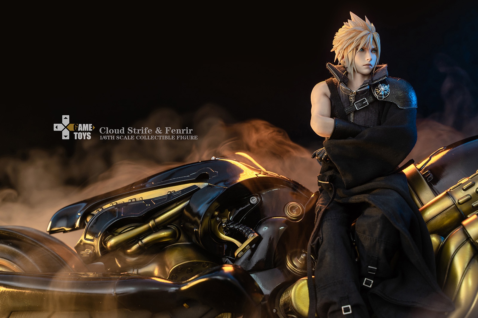 GAME TOYS GT-006C 1/6 Cloud Strife & Fenrir