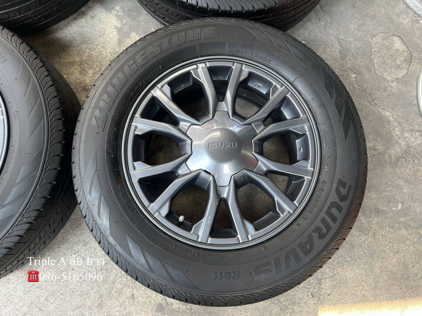 ✨ล้อแม็ก✨ISUZU X-Series ขอบ 16 พร้อมยาง 215-65-16 Bridgestone♨ปี 21♨