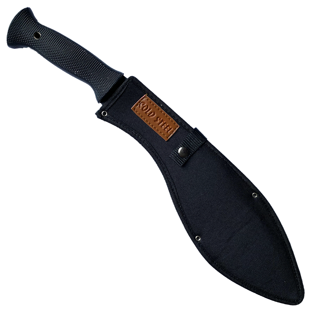 มีดใบตาย มีดกุรข่า COLD STEEL Conqueror Kukri Machete ขนาด 17.3 นิ้ว (44 ซม.) พร้อมซองไนล่อนร้อยเข็มขัดสำหรับเก็บมีด