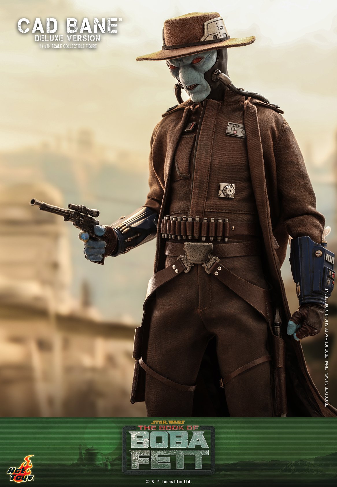Hot Toys TMS080 1/6 Star Wars: The Book of Boba Fett™ - Cad Bane™ (Deluxe Version)