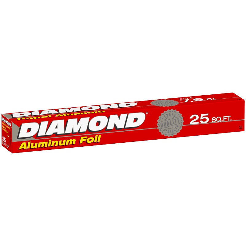 อะลูมิเนียมฟอยล์ ขนาด 12 นิ้ว x 25 ตารางฟุต Aluminium foil